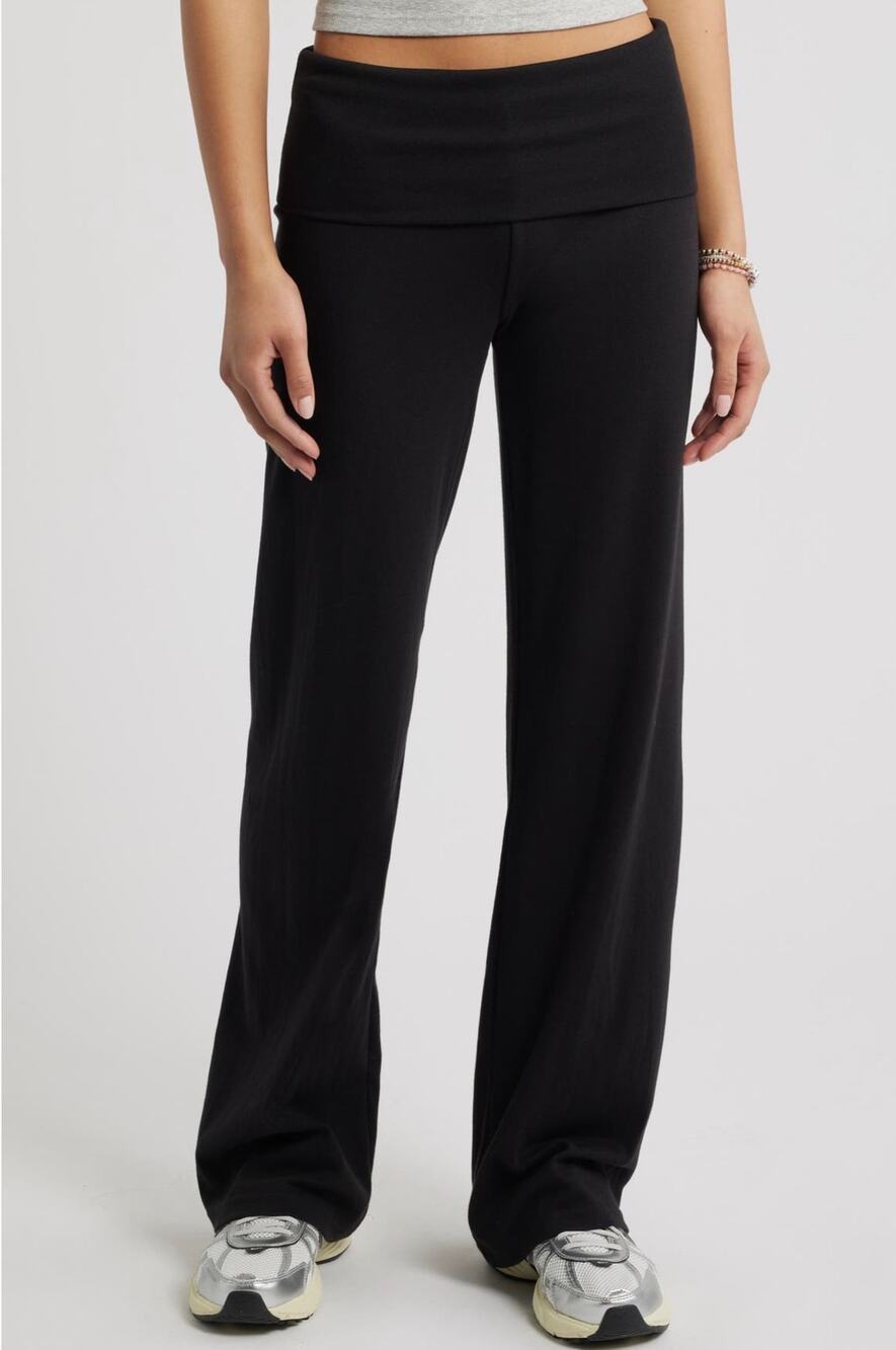 BP. Foldover Leggings Black XL NWT